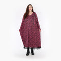 Robe AKH 6984, fuchsia-noir
