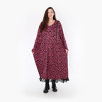 Robe AKH 6984, fuchsia-noir