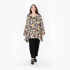 AKH Fashion Shirt 593 Adna, Violett/Lime/Schwarz