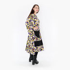 AKH Fashion Kleid 6981 Adna, Violett/Lime/Schwarz