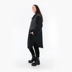 AKH 6881 Blouse, Black-Dark Grey