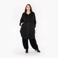 Chemisier AKH 6881, noir