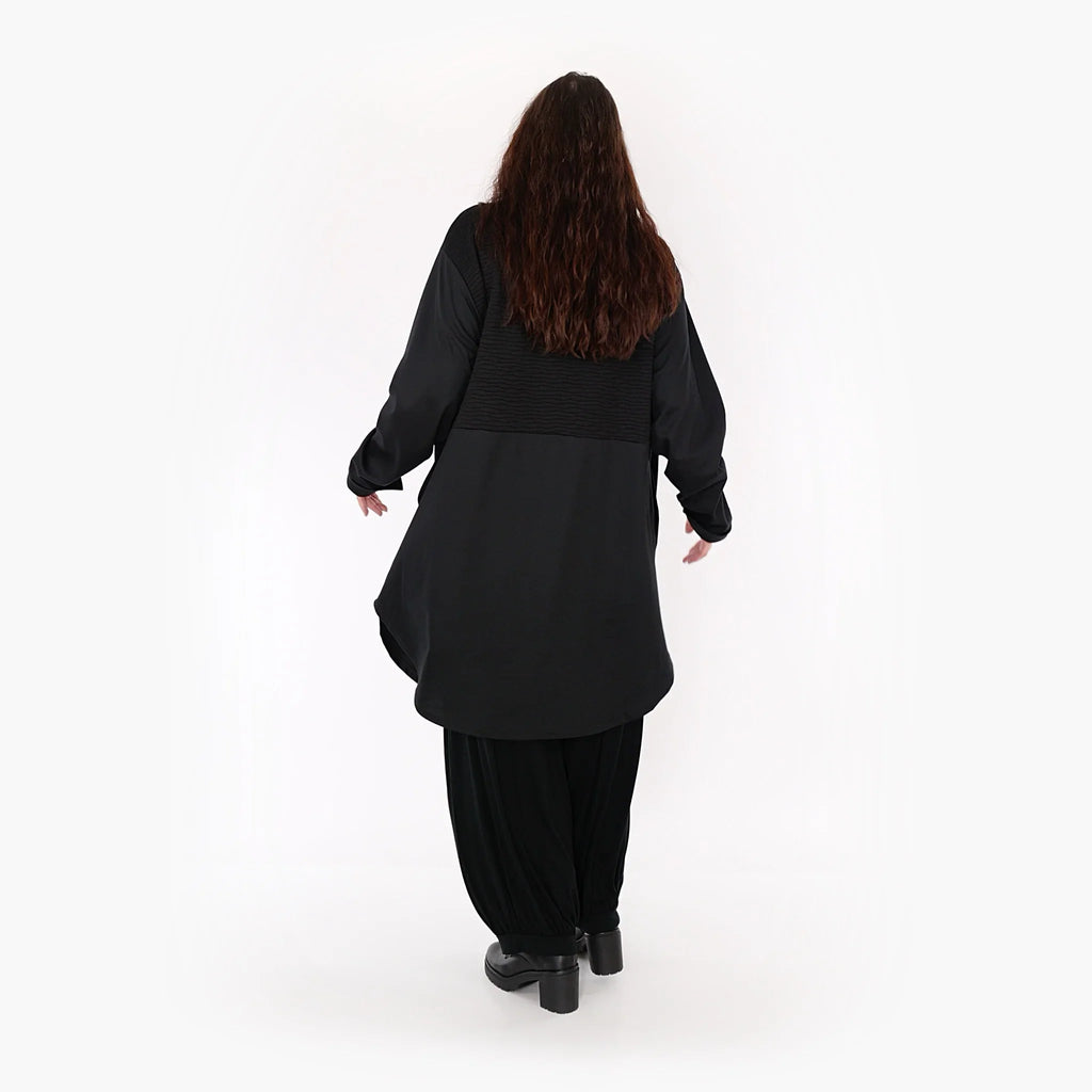 Chemisier AKH 6881, noir