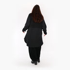 Chemisier AKH 6881, noir