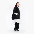 Poncho AKH 6884, noir