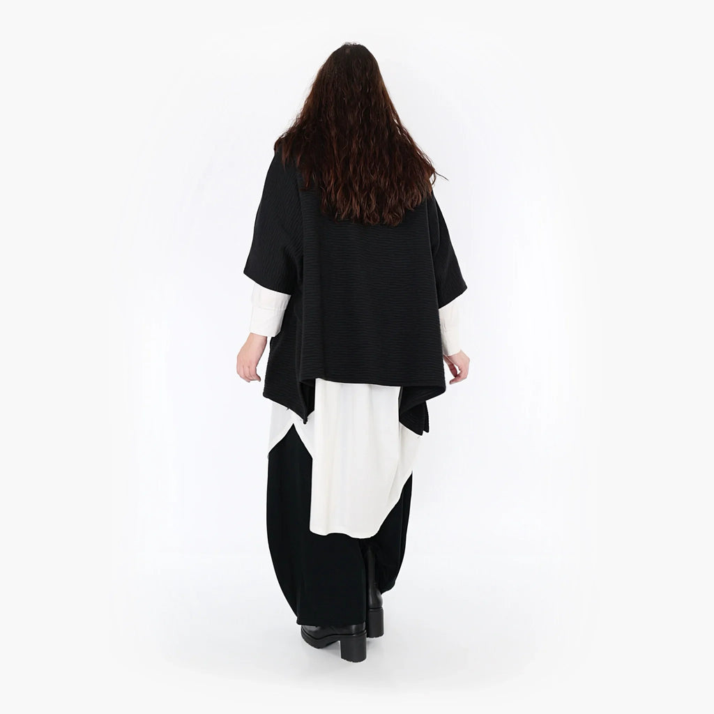 Poncho AKH 6884, noir