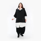 Poncho AKH 6884, noir