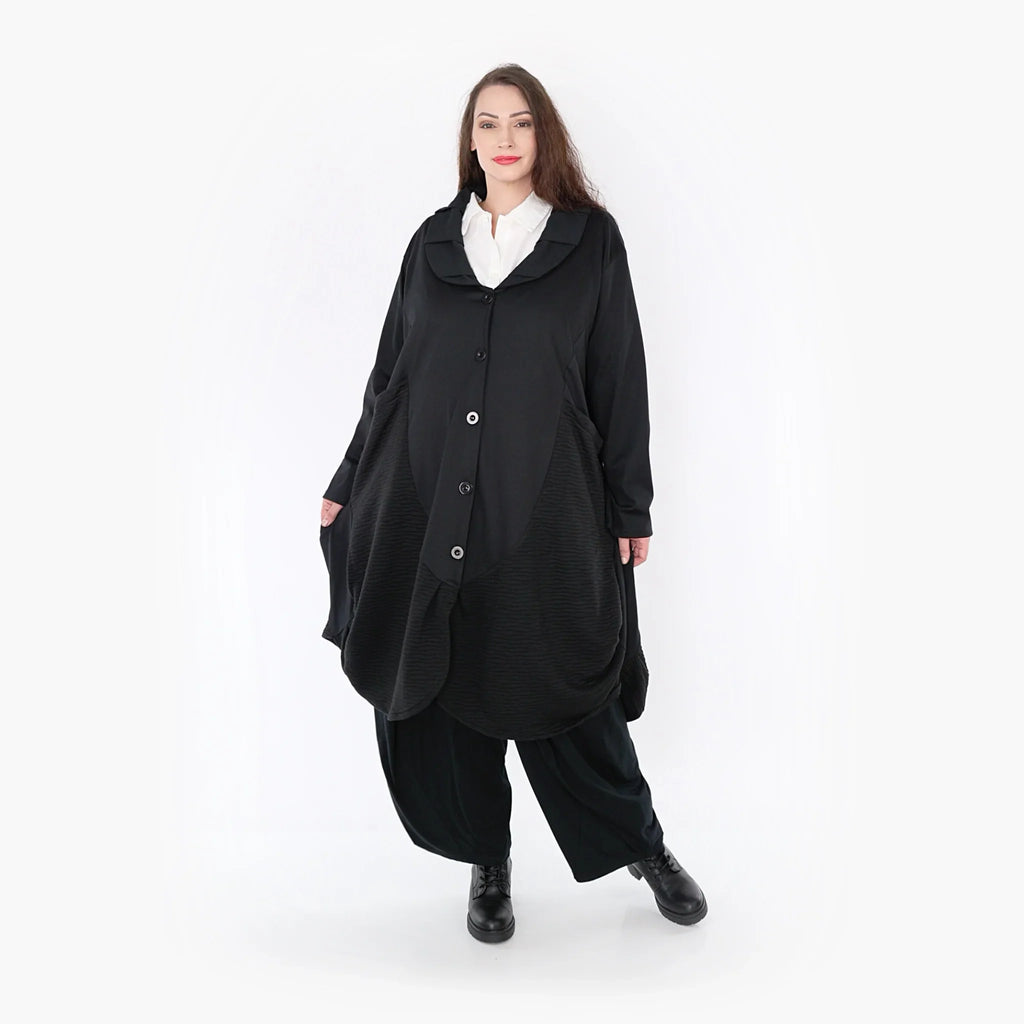AKH Fashion Coat 6885 Labelle, Black