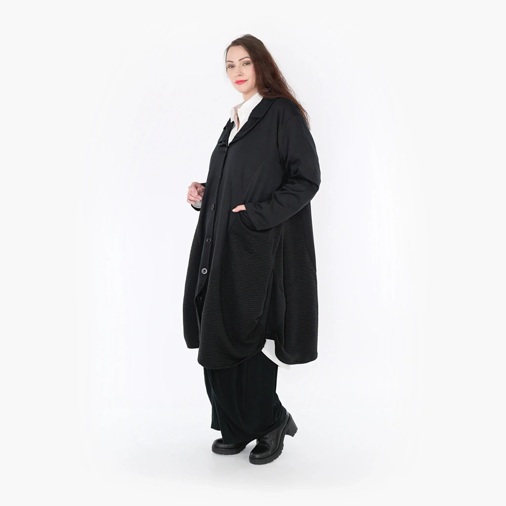 AKH Fashion Coat 6885 Labelle, Black