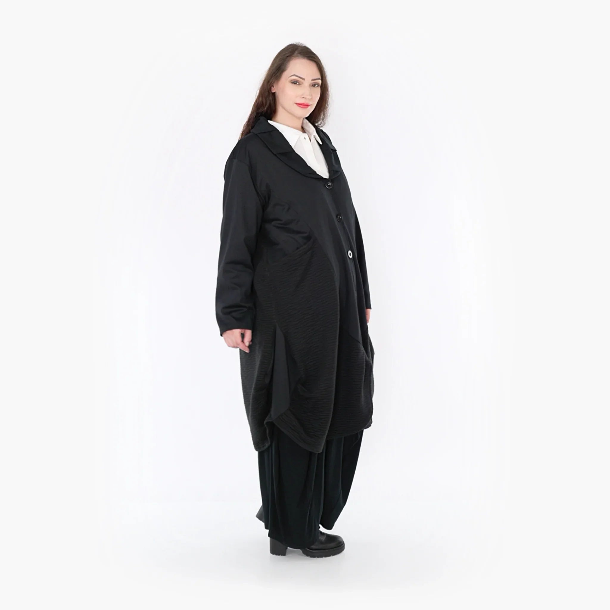AKH Fashion Coat 6885 Labelle, Black