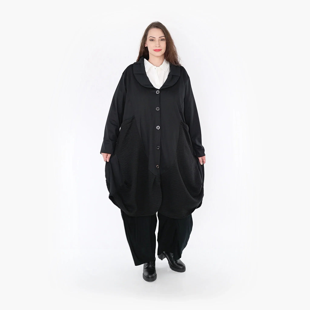 AKH Fashion Coat 6885 Labelle, Black