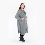 AKH 6885 Coat, Grey