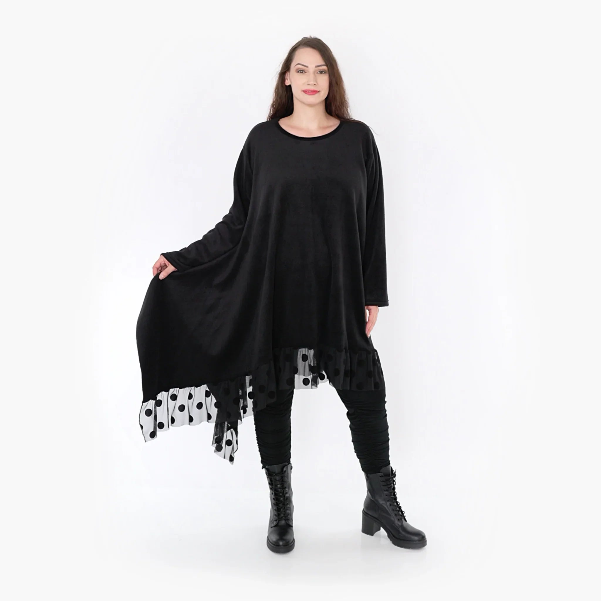 Robe AKH 6875, noire