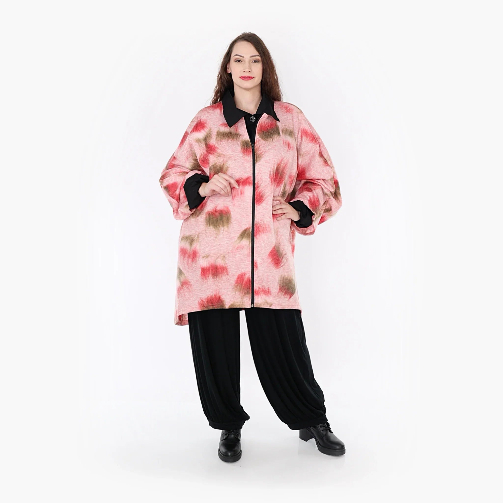 Veste AKH 1100, rose-vert