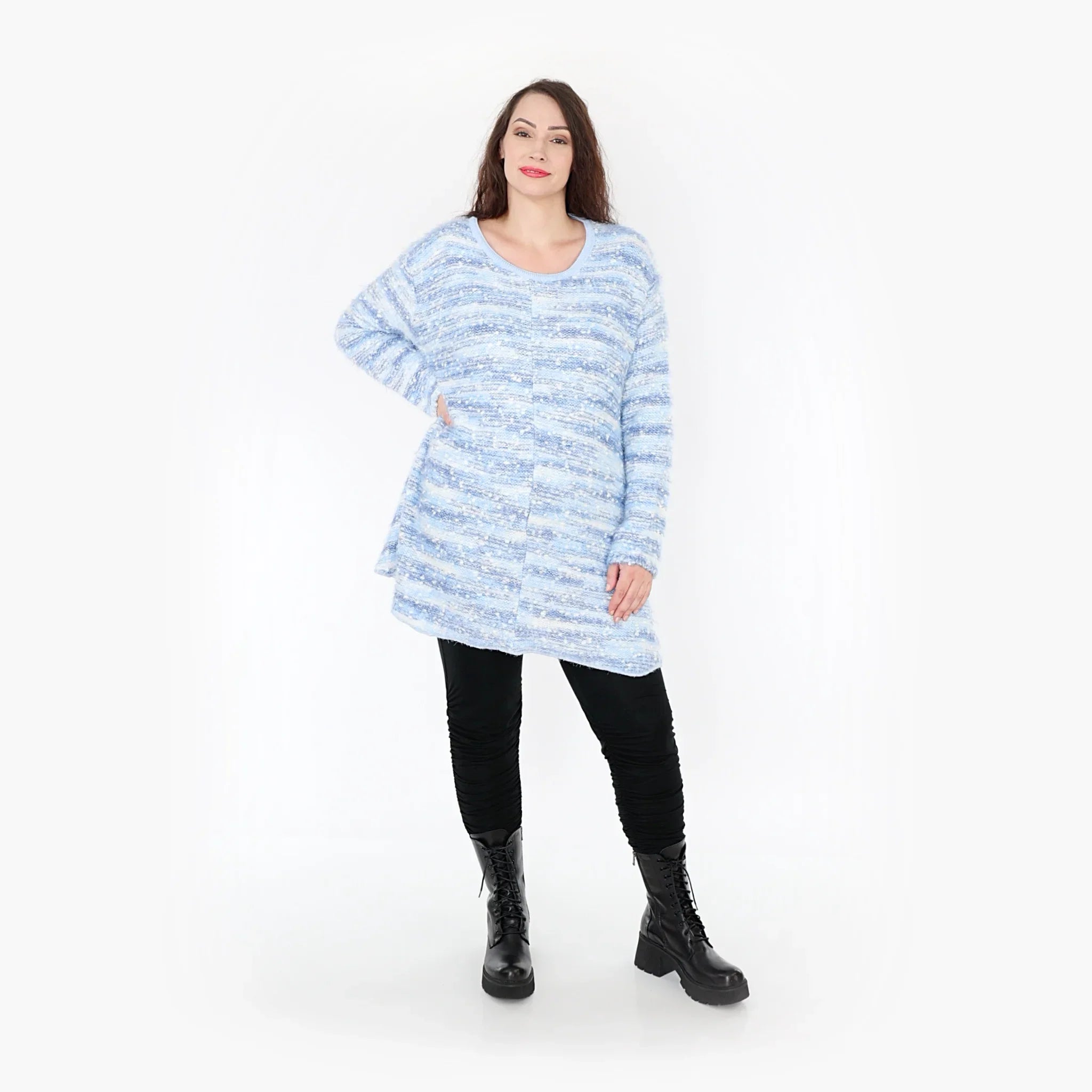 AKH 1892 Shirt, Blue and White