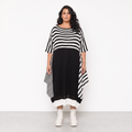 AKH Fashion Kleid Warmy 2326 Schwarz