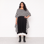 AKH Fashion Kleid Warmy 2326 Schwarz