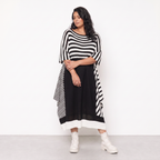 AKH Fashion Kleid Warmy 2326 Schwarz