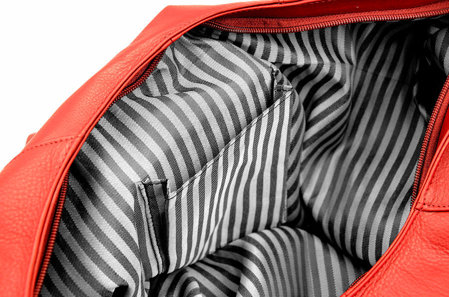 Alltags Tasche in Form aus er Qualität, Rot Lagenlook Oversize Mode B2B Großhandel