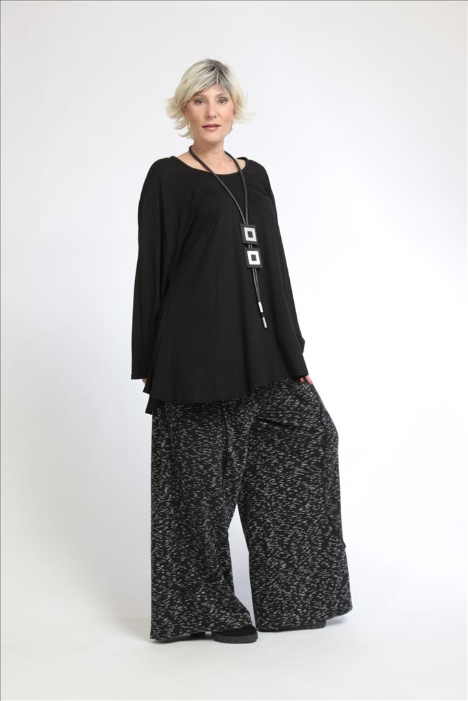 Winter Hose in Form aus er Qualität, Schwarz-Weiß Lagenlook Oversize Mode B2B Großhandel