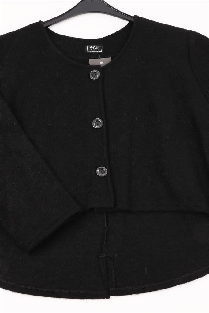 Winter Jacke in Form aus er Qualität, Schwarz Lagenlook Oversize Mode B2B Großhandel